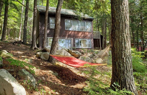 Waterford Cottage | Pet-friendly rustic camp on Keoka Lake, ideal for swimming and fishing!