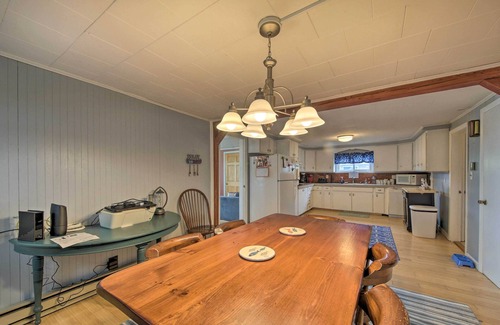 Augusta House | Pet-Friendly Togus Pond Home: Kayak & Canoe!