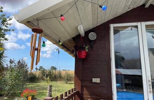 Pleudihen-sur-Rance Ski Chalet | Petit Chalet Atypique Avec Piscine à 20 mn de St Malo