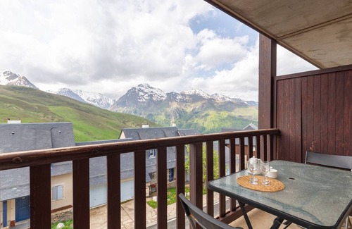 Germ Apartment | Peyragudes Apartment 6 ppl, balcony, ski, parking