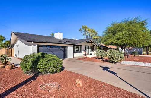 Cavalier Estates Cottage | Phoenix Home w/ Pool, Putting Green & Game Room