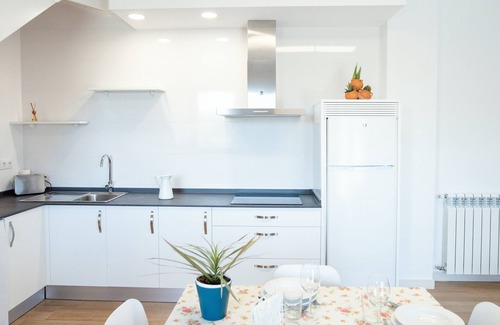 Ampuero Apartment | Pico Rubia, two bedroom apartment, living room, kitchen and bathroom
