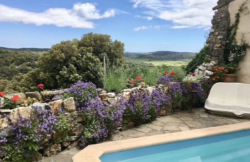 Roquessels House | Picturesque house in 17th century village, with privacy, pool and views
