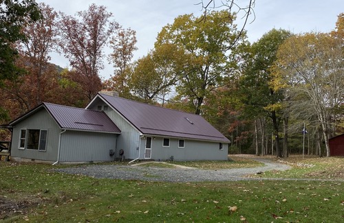 Sabinsville House | pine creek lodge with pine creek views secluded on 5 acres
