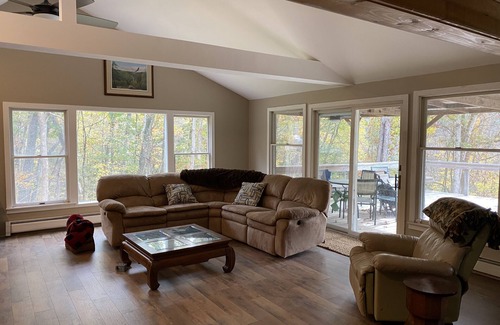 Sabinsville House | pine creek lodge with pine creek views secluded on 5 acres