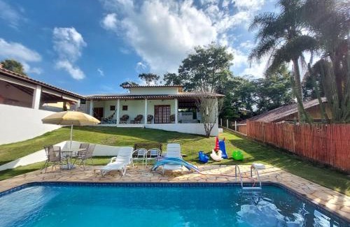 Ibiuna House | Piscina Climatizada - Chácara em Condominio