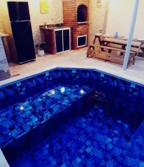 Jardim Praia Grande House | Piscina e Churrasqueira - 8 minuto a pé da Praia