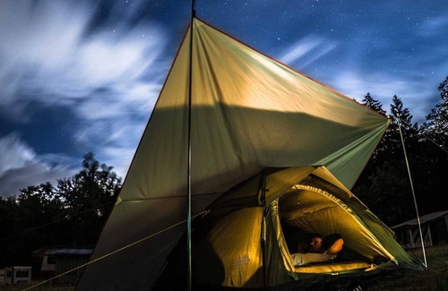 Wangelin Apartment | Pitch for tent 4 at Wangeliner Garten - campsite at Wangeliner Garten