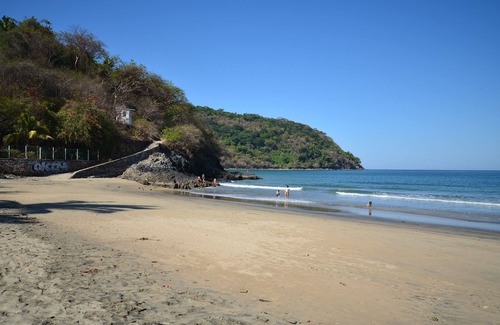 Los Ayala Apartment | Playa Suite: Beachfront Suite With Private Patio Set Amidst Tropical Gardens