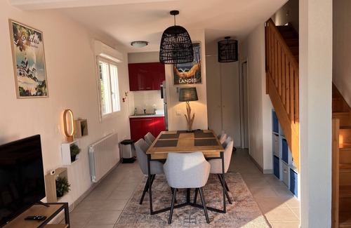 Vielle-Saint-Girons Apartment | Pleasant semi-detached house near Lake, Ocean and Forest