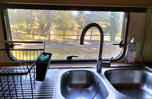 Cartigny l'Epinay House | Pond-side mobile home with private indoor pool, D-Day beaches.