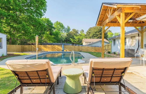 Fortson House | Pool 3BR Pool Table Grill Games 15min to Ft Moore