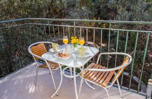 Alicante Apartment | Pool and Jacuzzi surrounded by palm trees, tranquility and open air