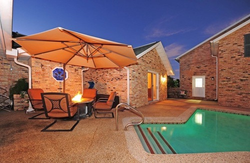 Spruce Creek House | Pool side in Port Orange, Near beach, Gated Community, Bikers Welcome!Golf!