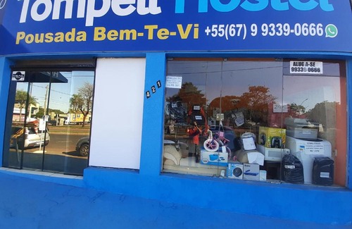 Ponta Pora Hotel | Portaria e circulação de hóspedes só até 23 horas - Reabre às 5 horas - Pousada Bem-te-vi Tompell