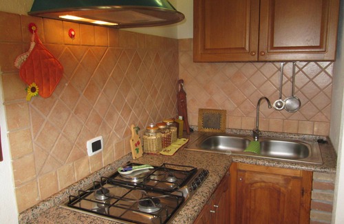 Torre dei Corsari Apartment | Portion of villa with garden 400 from the sea