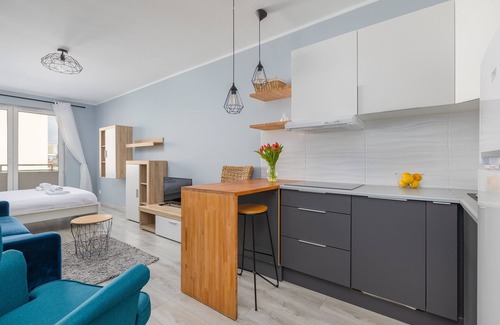 West Pomeranian Voivodeship Apartment | Potulicka Blue Studio