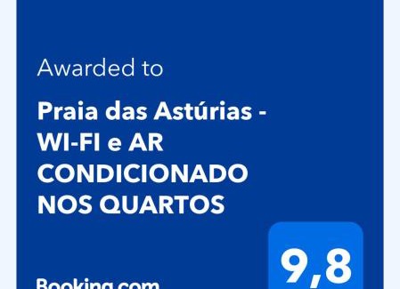 Tombo Apartment | Praia das Astúrias - WI-FI e AR CONDICIONADO NOS QUARTOS