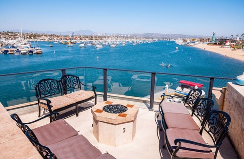 West Newport Villa | Premier Bay Front & Beach Front Home with Amazing Views