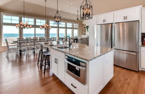 Hatteras House | Premier Oceanfront Home w/Pool, Hot Tub, Elevator, Theater Room, Outdoor Lounge