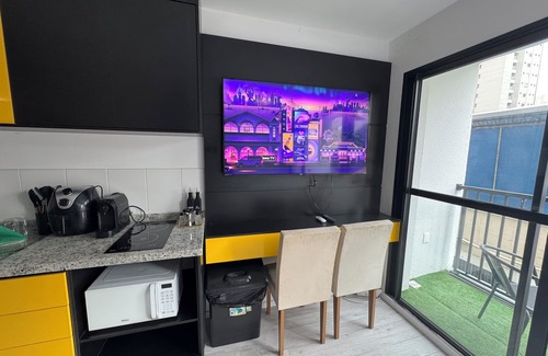 Sao Paulo Apartment | Premium Studio 3 minutes walk from Allianz Parque in Perdizes
