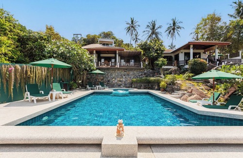 Ko Pha-ngan Villa | Prime beachfront. Direct access to secluded beach. Swimming Pool with ocean view