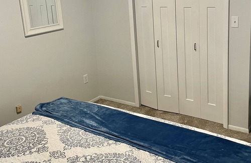 Lindsborg Apartment | Prime location for shopping, art galleries, and dining!