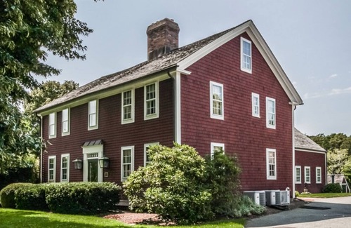 Marstons Mills House | Pristine, carefully restored, 1700s farmhouse, inground pool, private 3 acres