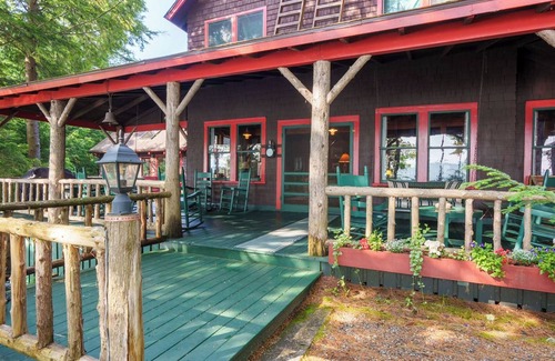 Lake Placid House | Private and spacious waterfront home on the shores of serene Lake Placid