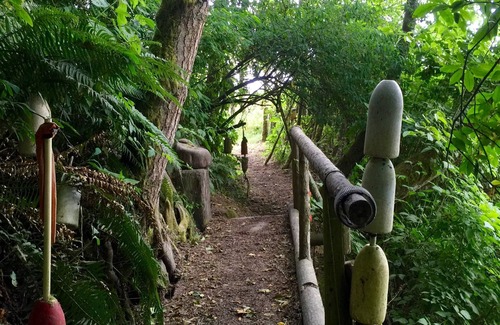 Sequim House | Private Beach Access on private trail offers Seclusion, comfort and intimacy.