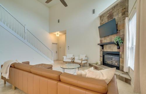 Candler House | Private Beach at Lakefront Summerfield Getaway!