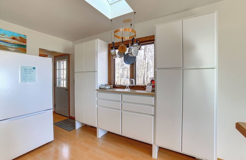 Menominee Cottage | Private Beach & Deck: Spacious Lake Michigan Home