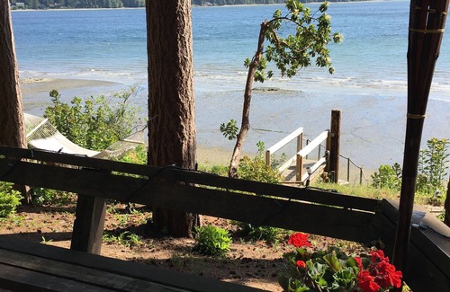 Olympia Cottage | Private Beach on Puget Sound - Waterfront Cottage - 3 Bedrooms - Sleeps 6