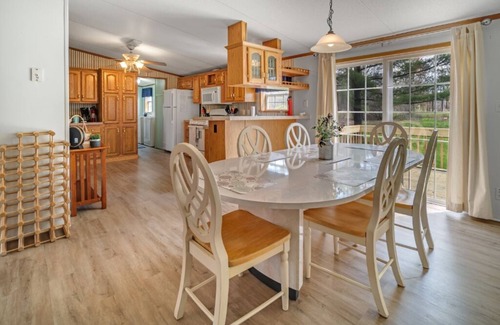 Seneca Falls House | Private Beach | Views: Majestic 2-Home Lake Estate