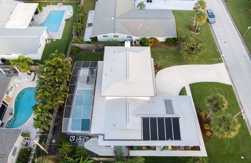 Venetian Way House | Private Cocoa Beach 5 bed 3 bath heated Pool Home