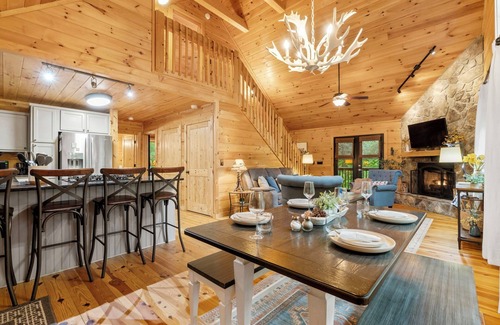 Morganton Cabin | Private Hiking Trail, Full Game Rm, Great Location
