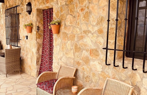Algarinejo Cottage | Private, hillside cottage with spectacular views, air con & secluded pool.