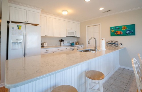 Kure Beach House | Private Home Steps from Beach Access!