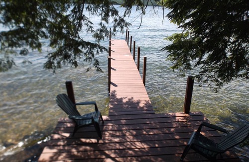Meredith Cottage | Private island setting with spectacular sunset views and awesome new bunkhouse