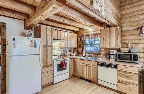 Black Hawk Cabin | Private Log Cabin with wood stove in Black Hawk