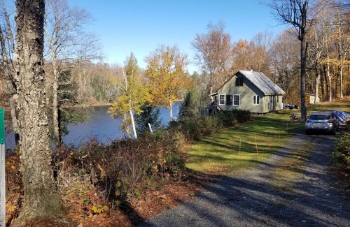 Eden Cabin | Private Mountain Pond Cabin .cabin also is for sale… text owner for information