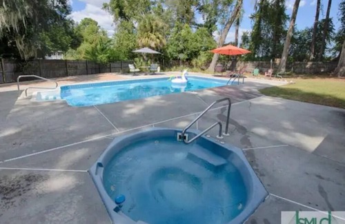 Whitemarsh Island House | Private Oasis: Pool & Spa Between Savannah & Tybee