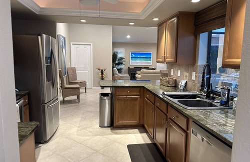 Palm River Estates House | Private oasis w/heated saltwater pool close to the beach in great neighborhood