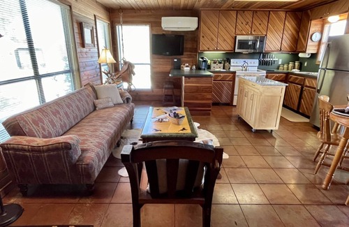 Pipe Creek Cabin | Private, redwood cabin with endless Hill Country views. Horse & dog friendly!