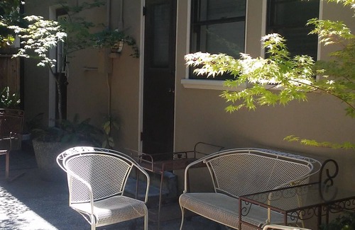 Easton Addition Bed & Breakfast | Private room, private entrance in a redwood grove setting