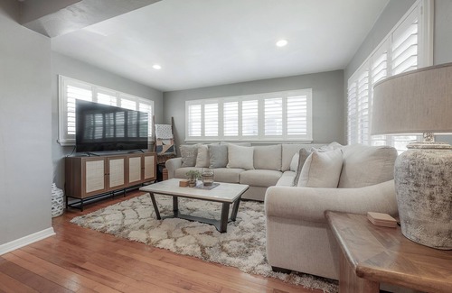 Virginia Park House | Private Screened in Pool with Main and Guest House