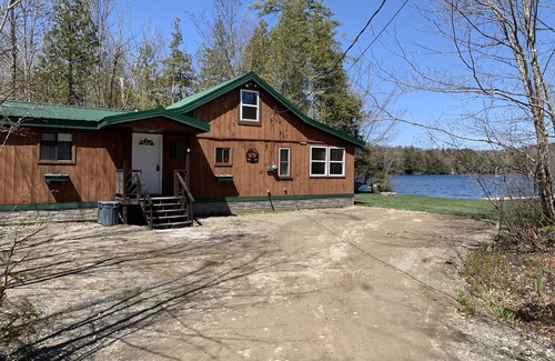 Farmington Falls Cottage | Private & secluded waterfront cabin on 5 acres 3 bedroom 1 bath amazing views