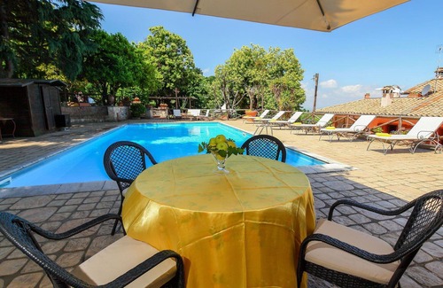 Monte Compatri Villa | Private Villa with A/C, WIFI, private pool, TV, patio, pets allowed, panoramic view, parking