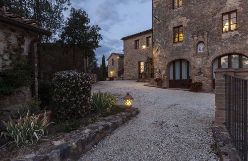 Monticiano Villa | Private Villa with A/C, private pool, sauna, WIFI, hot tub, TV, patio, panoramic view, parking