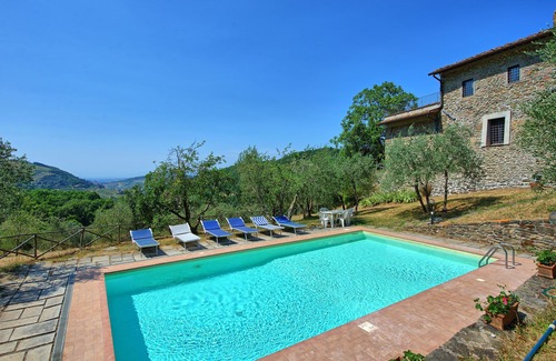 Greve in Chianti Villa | Private Villa with WIFI, private pool, TV, panoramic view, parking, close to Greve In Chianti